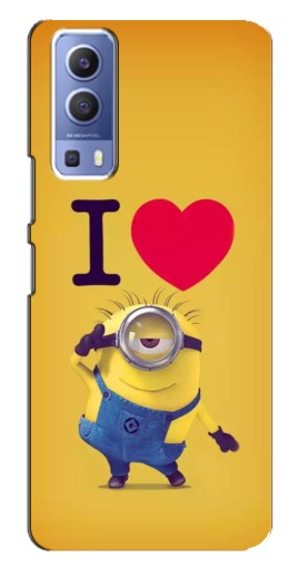 Чехол с печатью "I Love Minion" для Vivo Y72