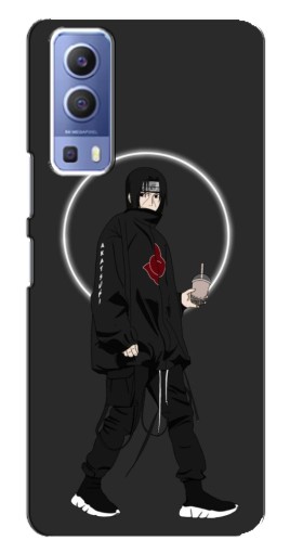 Силиконовый чехол с изображением "Итачи с напитком" для Vivo Y72