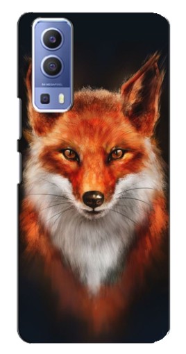 Силиконовый чехол с изображением "Красивая лиса" для Vivo Y72