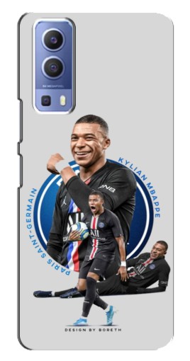 Силиконовый чехол с изображением "Kylian Mbappe" для Vivo Y72