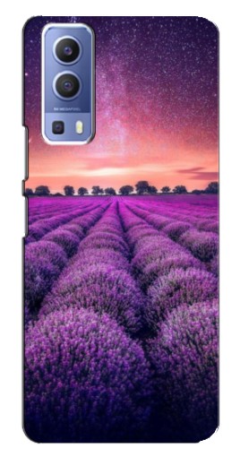 Чехол с картинкой "Лавандовое поле" для Vivo Y72