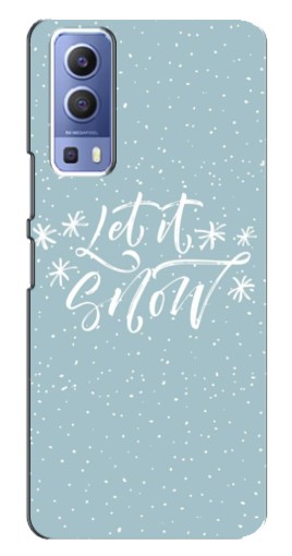 Силиконовый чехол с изображением "Let it Snow" для Vivo Y72