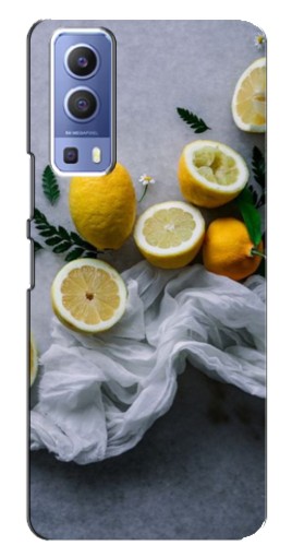 Силиконовый чехол с изображением "Лимонное настроение" для Vivo Y72