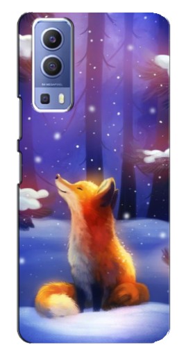 Чехол с картинкой "Лисичка в лесу" для Vivo Y72