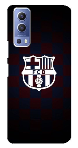 Чехол с картинкой "Лого FCB" для Vivo Y72