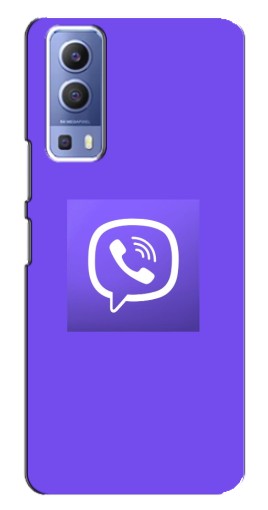 Чехол с принтом "Лого Viber" для Vivo Y72