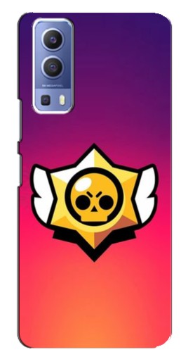 Чехол с принтом "Логотип Brawl Stars" для Vivo Y72