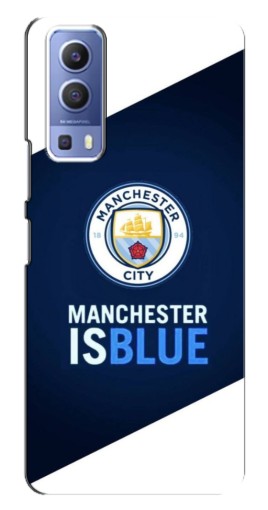 Чехол с картинкой "Manchester is Blue" для Vivo Y72