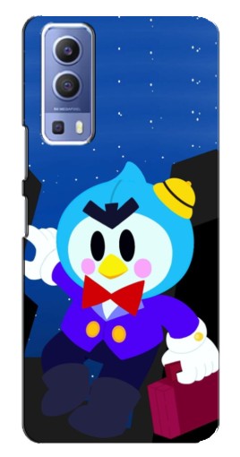 Чехол с картинкой "Мистер Пи с чемоданчиком" для Vivo Y72