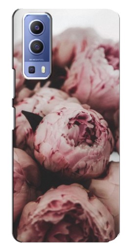 Чехол с картинкой "Нежные пионы" для Vivo Y72