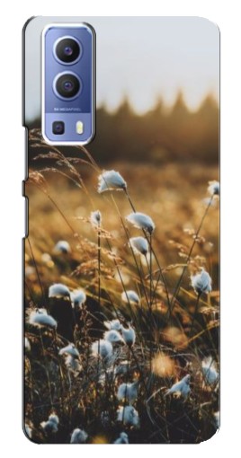 Силиконовый чехол с изображением "Нежные полевые цветы" для Vivo Y72
