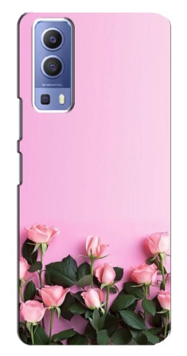 Чехол с принтом "Нежные розы" для Vivo Y72