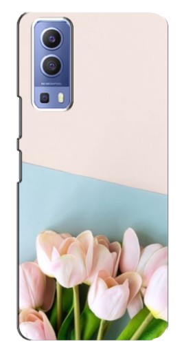 Чехол с печатью "Нежные тюльпаны" для Vivo Y72
