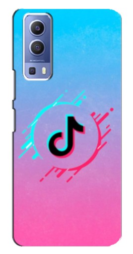 Силиконовый чехол с изображением "Нота ТикТок" для Vivo Y72