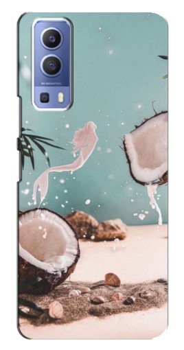 Чехол с печатью "Половинки кокоса" для Vivo Y72