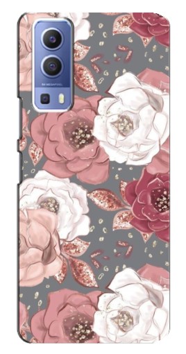 Чехол с принтом "Рисунок розы" для Vivo Y72