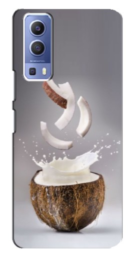 Чехол с печатью "Стакан кокоса" для Vivo Y72