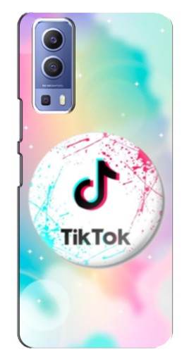 Чехол с печатью "TikTok принт" для Vivo Y72