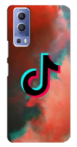 Чехол с печатью "ТикТок в тучах" для Vivo Y72