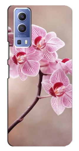 Чехол с картинкой "Веточка орхидеи" для Vivo Y72
