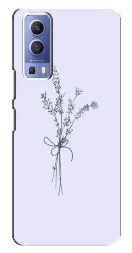 Чехол с картинкой "Веточки лаванды" для Vivo Y72