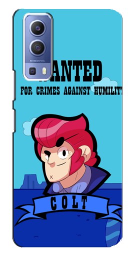 Чехол с принтом "WANTED COLT" для Vivo Y72