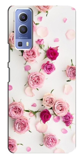 Чехол с принтом "Яркие розы" для Vivo Y72
