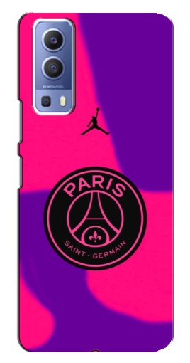 Силиконовый чехол с изображением "Яркий лого PSG" для Vivo Y72