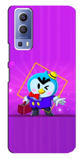 Чехол с печатью "Яркий пингвин" для Vivo Y72