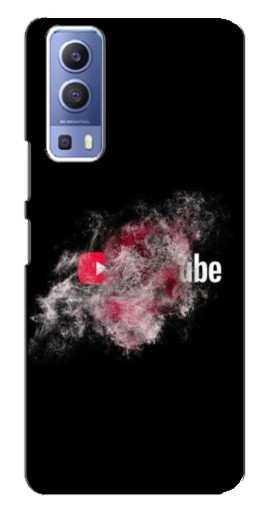 Чехол с печатью "Яркий Ютуб" для Vivo Y72