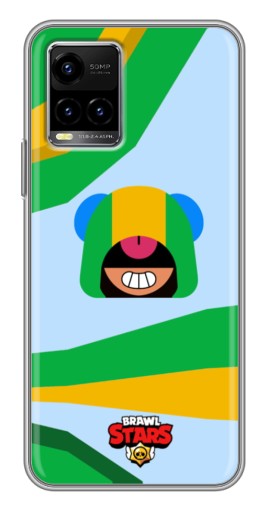 Силиконовый чехол с изображением "Арт Леон" для Vivo Y33s