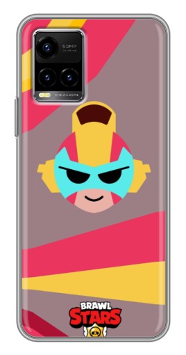 Силиконовый чехол с изображением "АРТ MAX" для Vivo Y33s