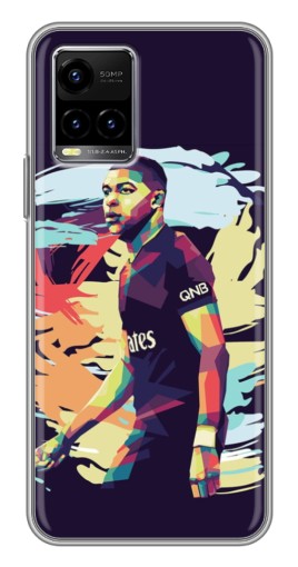 Чехол с принтом "ART Mbappe" для Vivo Y33s