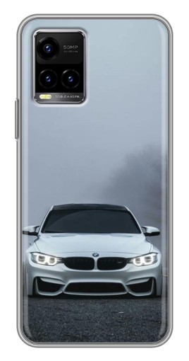 Чехол с картинкой "БМВ в тумане" для Vivo Y33s