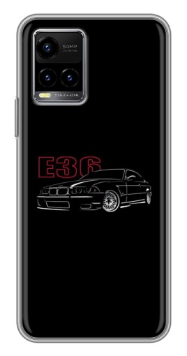 Чехол с печатью "BMW E36" для Vivo Y33s