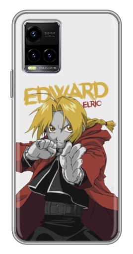 Силиконовый чехол с изображением "Боевй Erlic" для Vivo Y33s