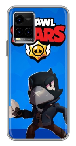 Чехол с картинкой "Боевой Crow" для Vivo Y33s