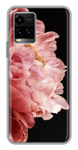 Чехол с картинкой "Большой пион " для Vivo Y33s