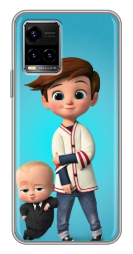 Чехол с принтом "Boss and Boy" для Vivo Y33s