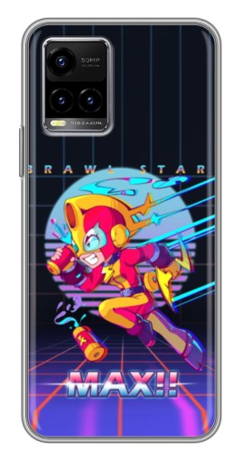 Чехол с печатью "Brawl MAX" для Vivo Y33s