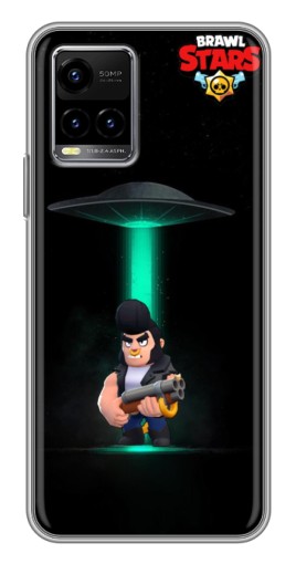 Чехол с печатью "Bull инопланетянин" для Vivo Y33s