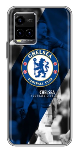 Силиконовый чехол с изображением "Club Chelsea" для Vivo Y33s
