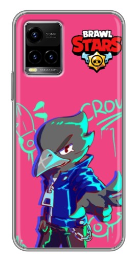 Чехол с печатью "Crow Asassin" для Vivo Y33s