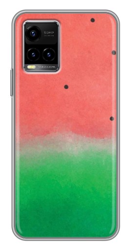 Чехол с картинкой "Дизайн арбуза" для Vivo Y33s