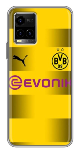 Чехол с принтом "Форма Боруссии Дортмунд" для Vivo Y33s