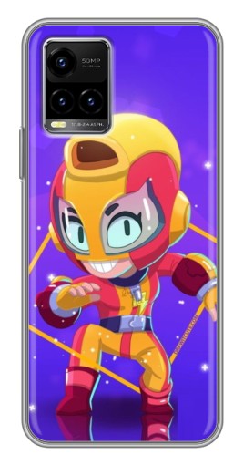 Чехол с печатью "Герой MAX" для Vivo Y33s