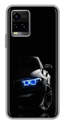 Силиконовый чехол с изображением "Глаза БМВ" для Vivo Y33s