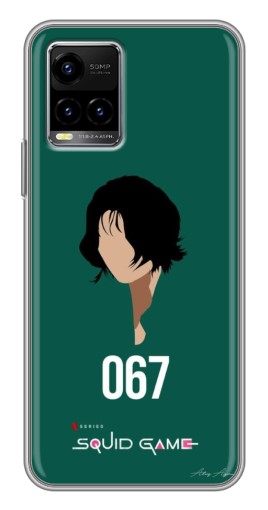 Чехол с принтом "Игрок 067" для Vivo Y33s