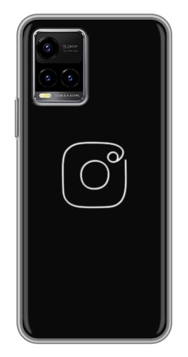 Чехол с печатью "Инстаграм" для Vivo Y33s