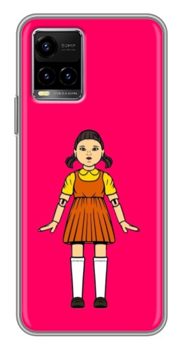 Чехол с печатью "Кукла" для Vivo Y33s